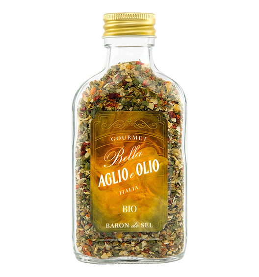 Bio 2er Set Gewürzfläschchen - Pizza Pasta und Aglio e Olio